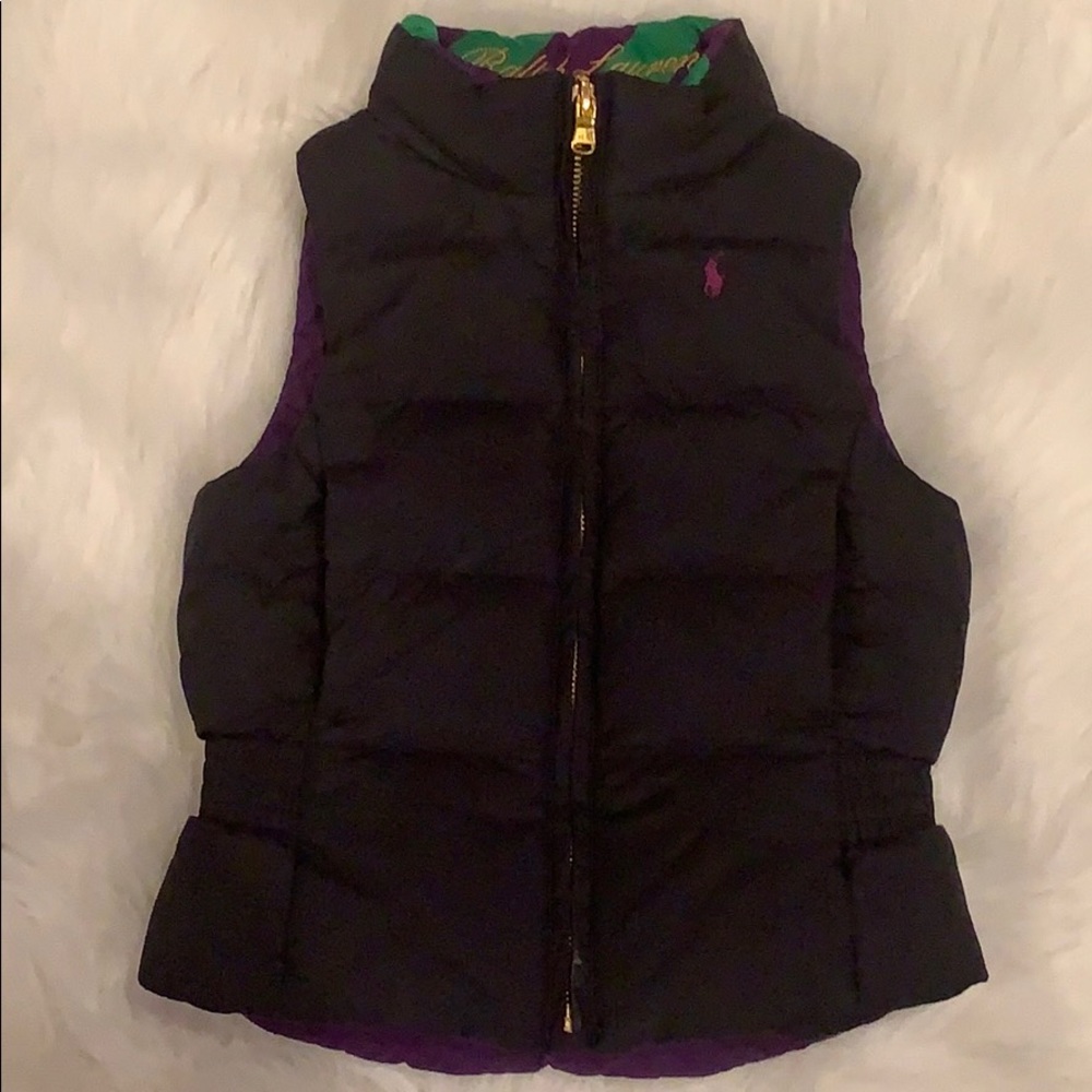 Polo Ralph Lauren Girls Reversible Vest - Size 4